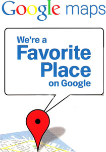Favorite Place on Google.